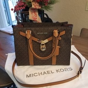 Brand New! Michael Kors Hamilton Satchel